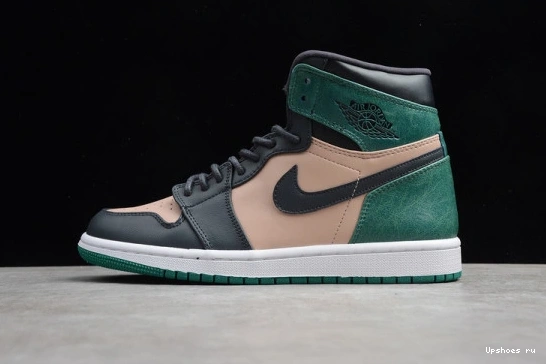 AH7389-203 Air WMNS AH7389-203 Premium Jordan High 1 Green Pink 0619